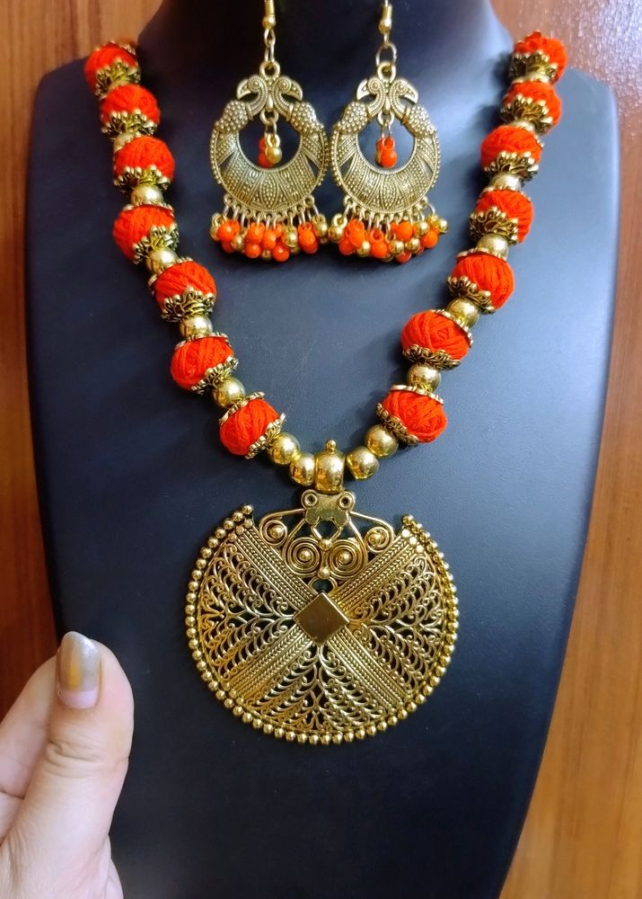 New Oxidised Jewellery Set