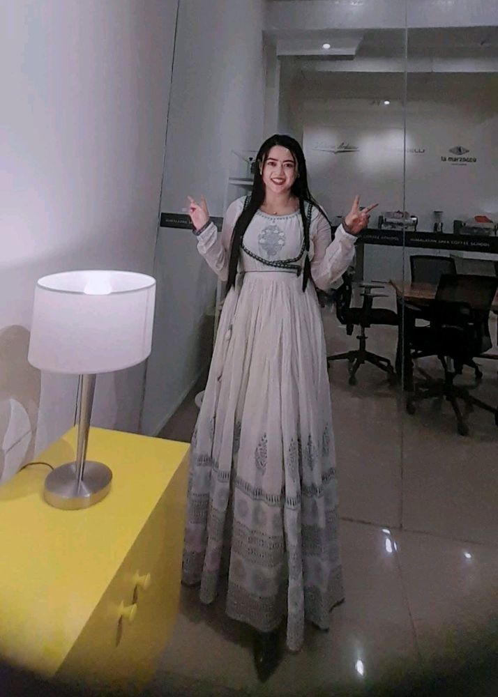 Anarkali With Dupatta