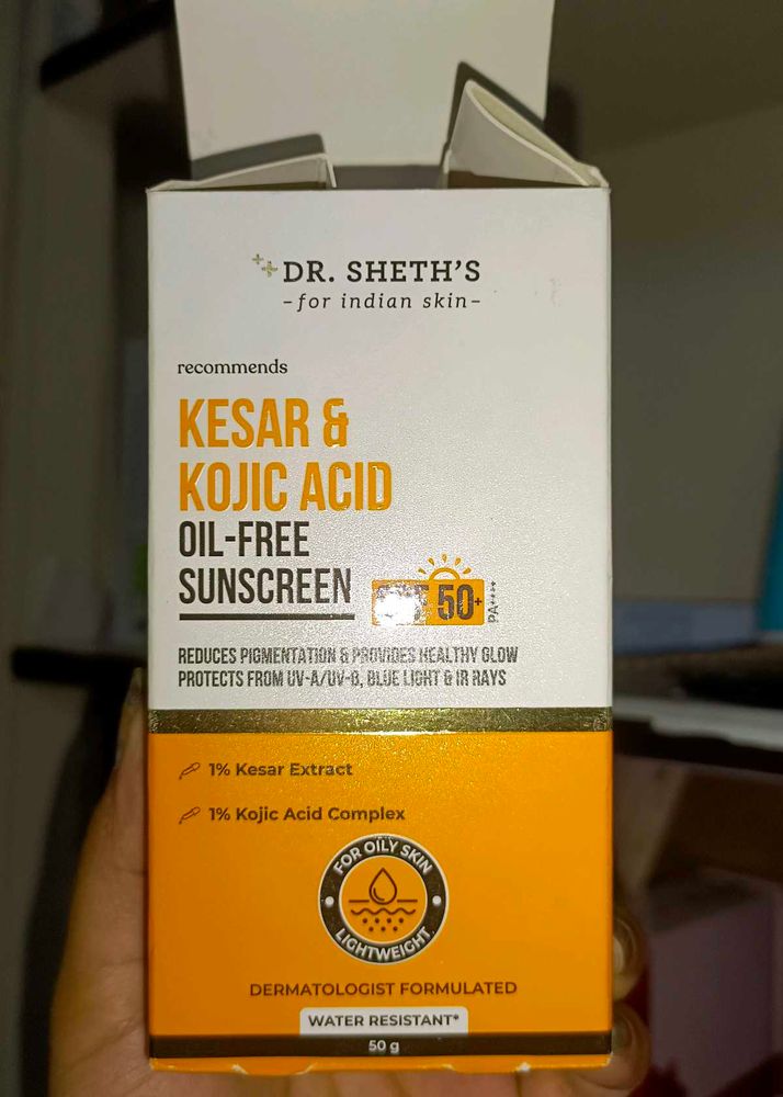 Dr. Seth's Oil-Free Sunscreen SPF 50