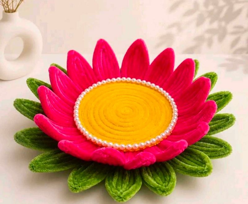 Decorative Flower Trinket Dish