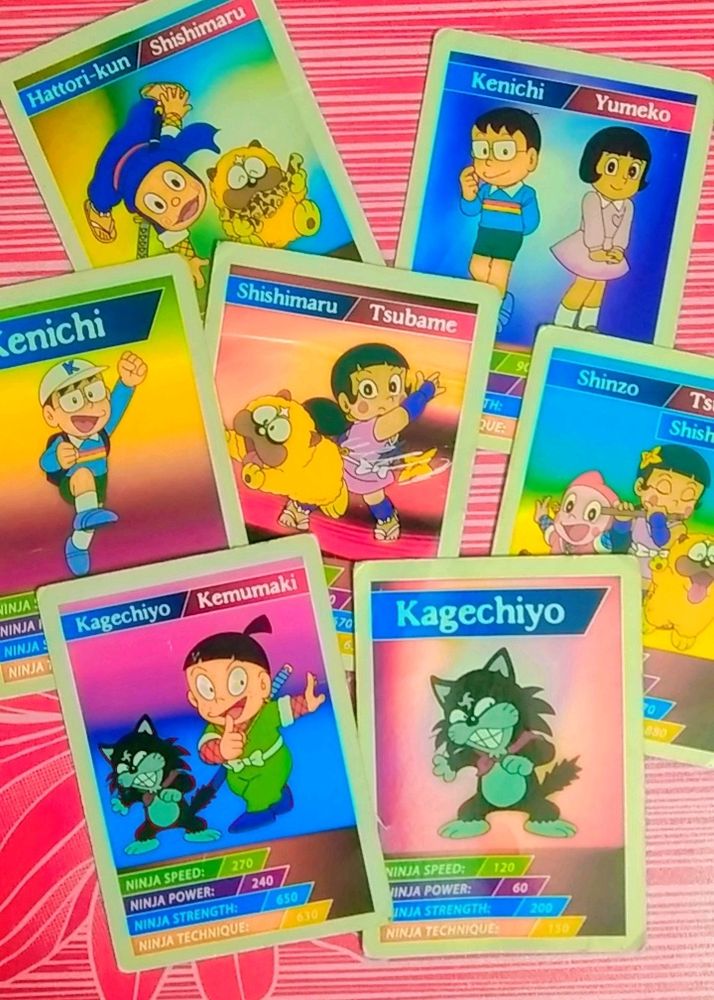 Ninja Hattori Trump Cards