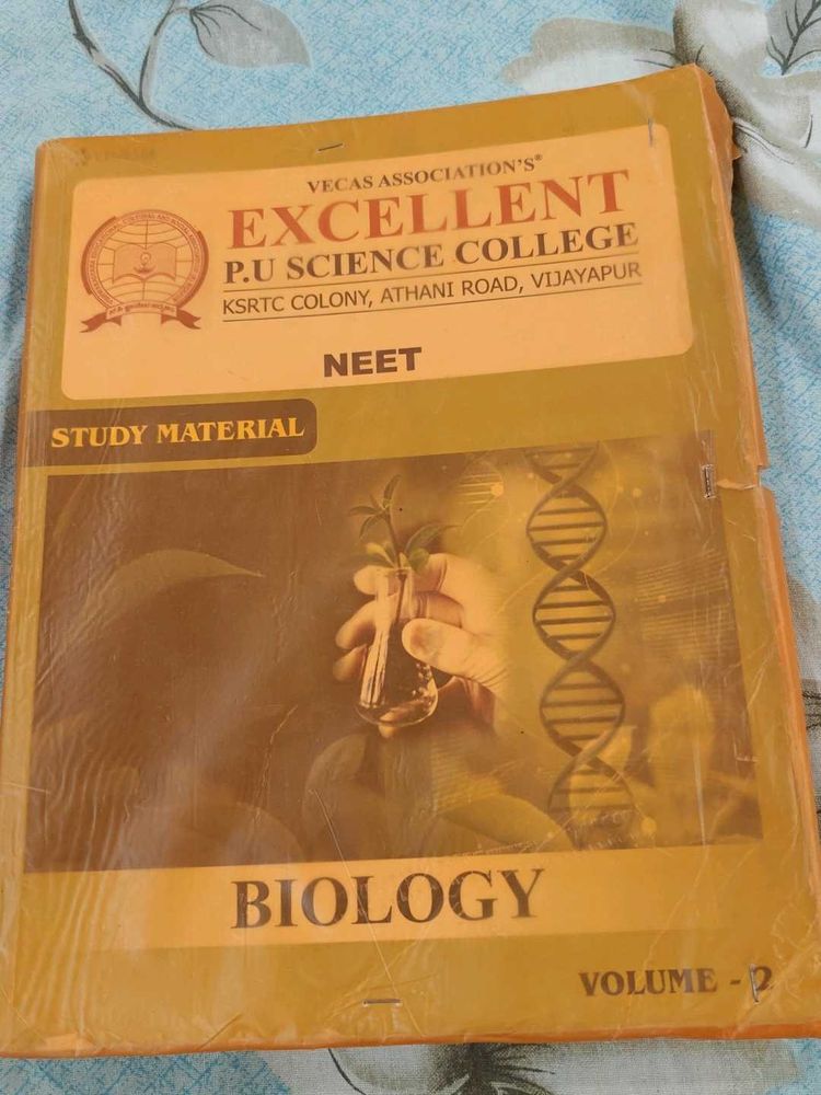 NEET Biology Study Material Vol 2