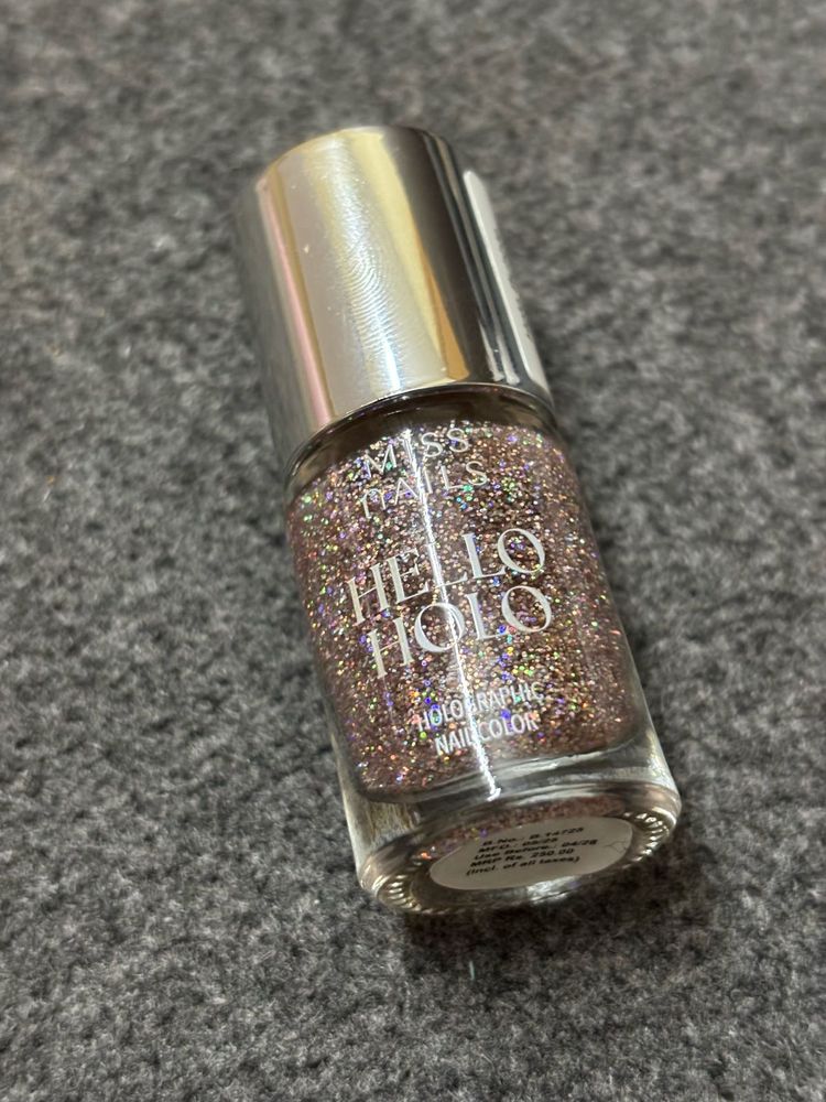 Miss Nails Holo Bubble Glitter Nail Polish