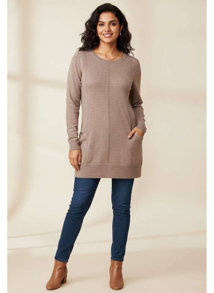 Cozy Knit Sweater top with pockets
