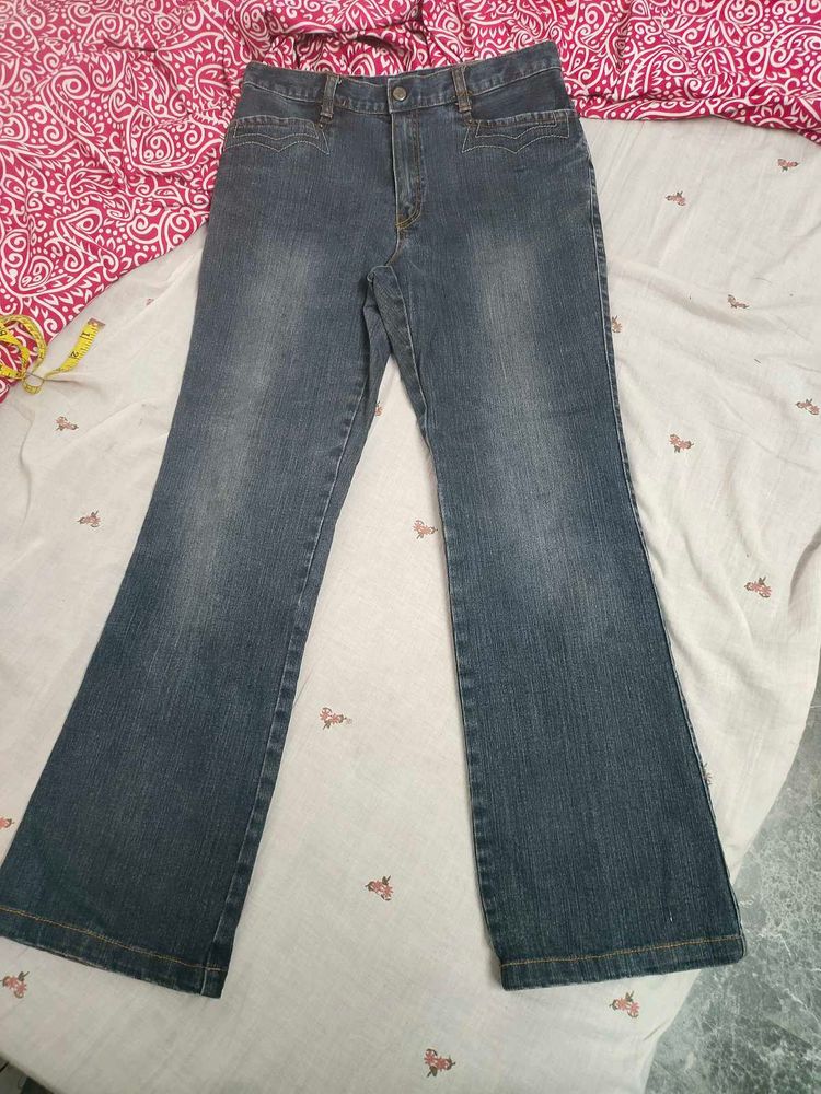 wide leg jeans