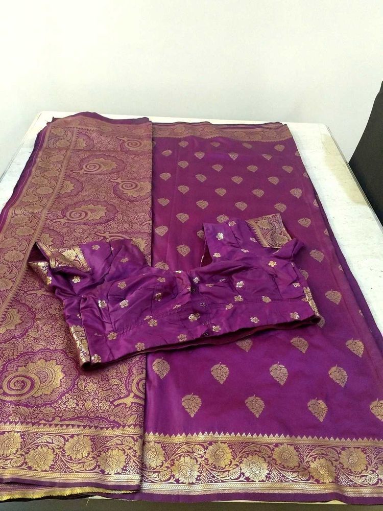 Beautiful Silk Saree with Blouse