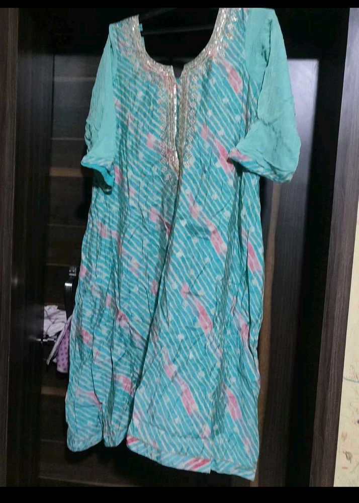 Elegant Blue Kurta