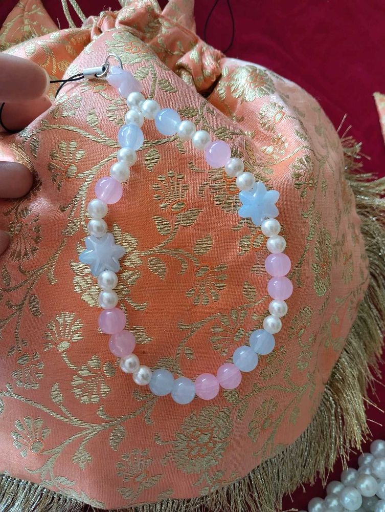 Cute Beaded phone Charm