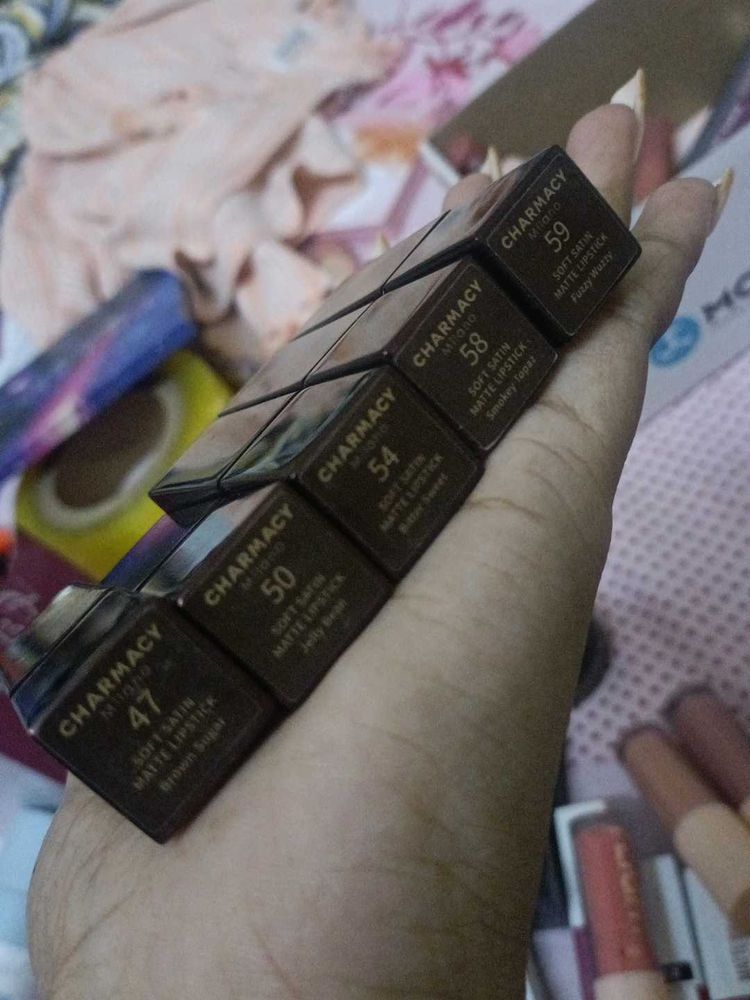 Charmacy Milano Soft Satin Matte Lipstick