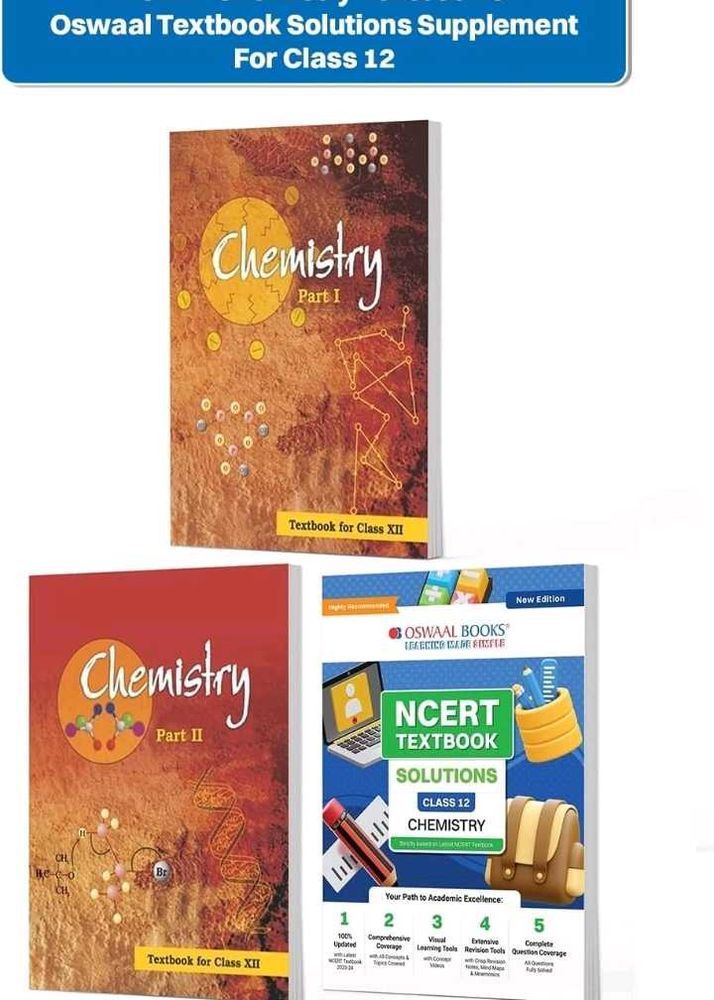 Oswaal NCERT Chemistry Solutions Class 12