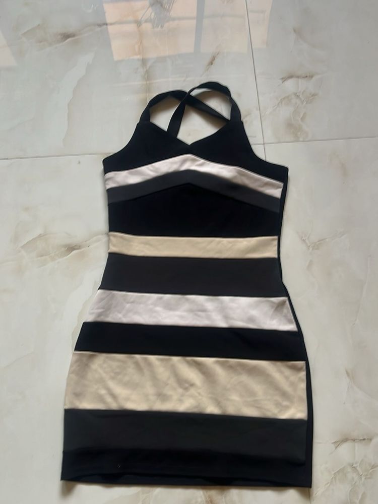 Stylish Striped Bodycon Dress