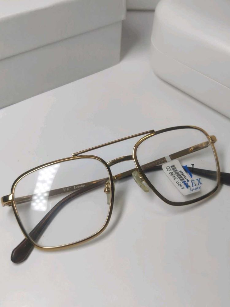 Vintage 18Karat Gold Polished Frame for Eyes