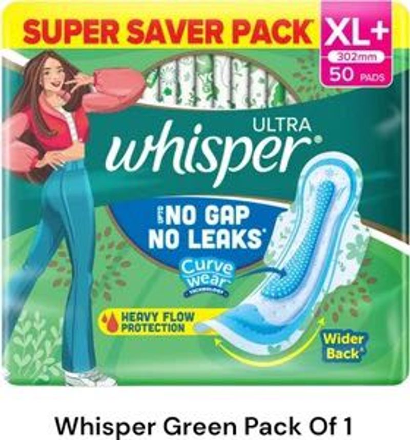 Whisper Ultra Sanitary Pads XL+