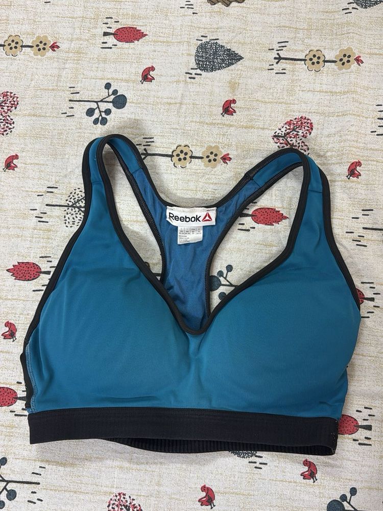 Reebok Teal Sports Bra