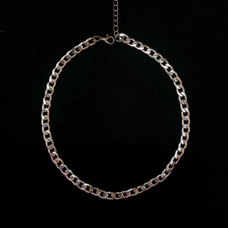 Silver Chain , 40cm + Adjustable length