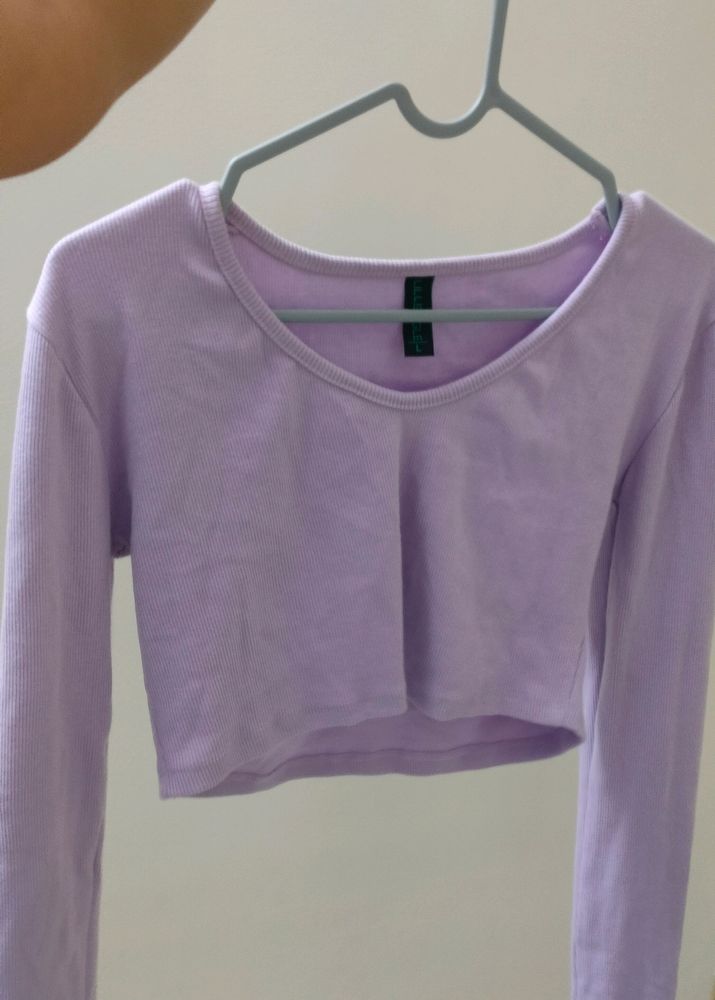 Ribbed Crop Top