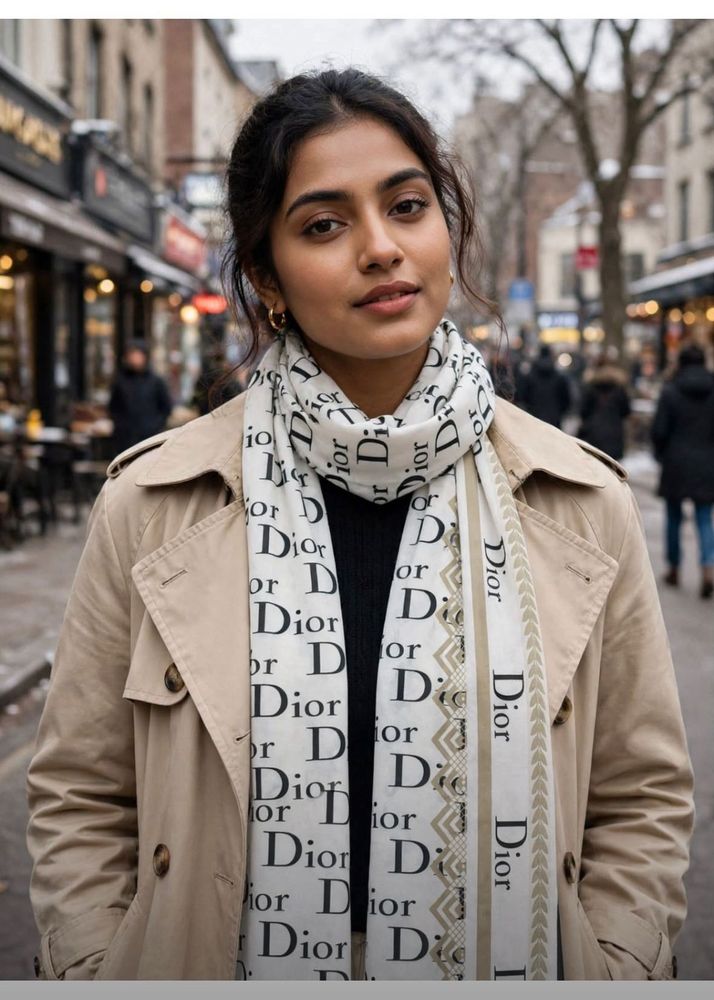 🖤🤍 CHRISTIAN DIOR MONOGRAM MULTI-PURPOSE STOLE &amp;