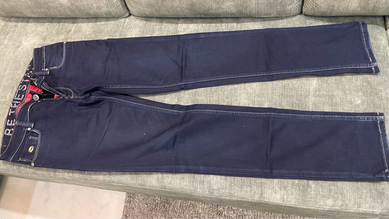 Navy Blue Jeans For Men