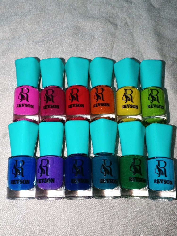 Revson Nail Polish Collection - Vibrant Colors