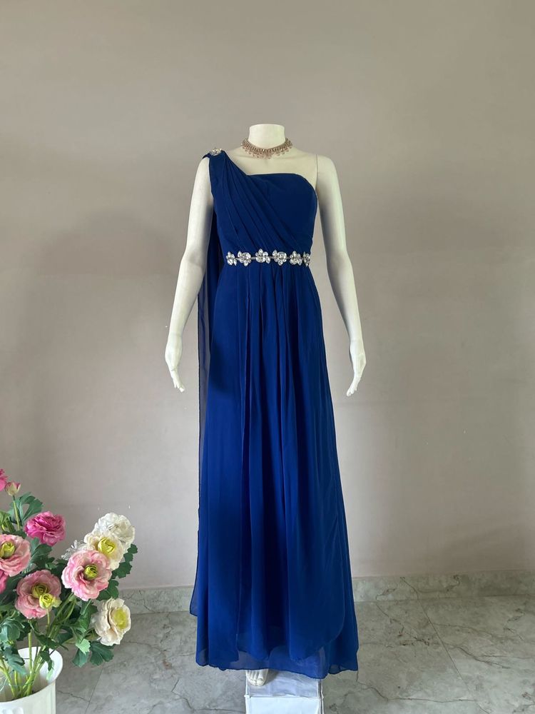 Elegant Royal Blue Gown