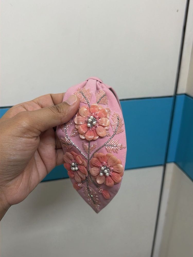 Embellished Floral Headband