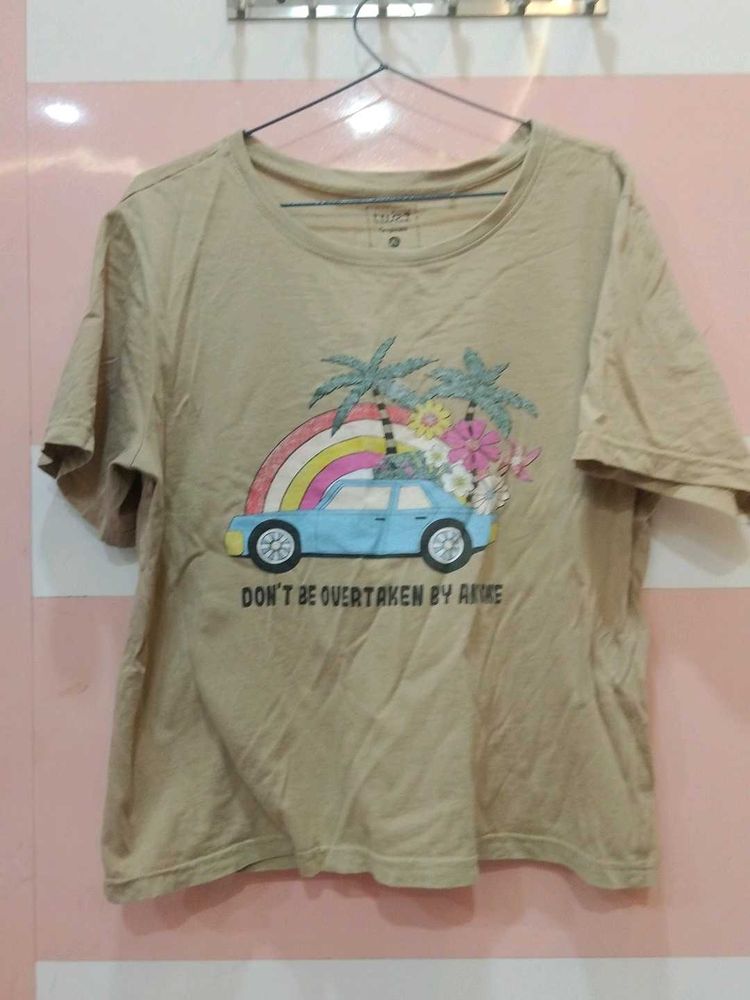 Oversized Graphic Print T-Shirt
