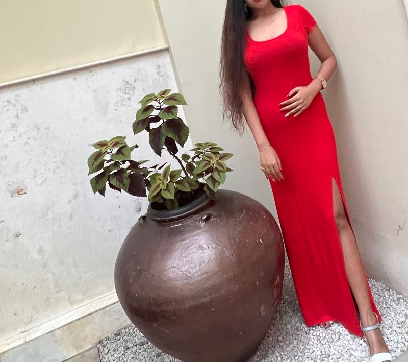 Forever 21 Red Cocktail Gown