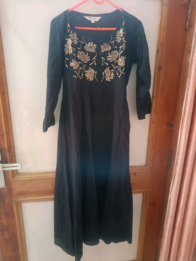 Anarkali Pretty Black Kurti