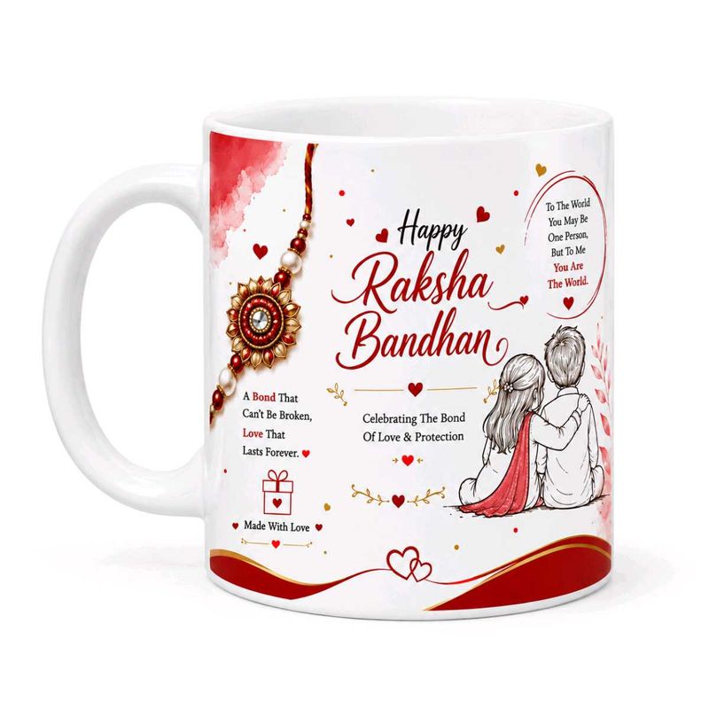 Happy Raksha Bandhan Mug
