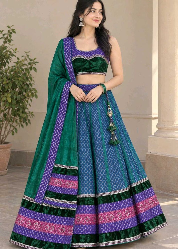navratri chaniya choli with dupatta