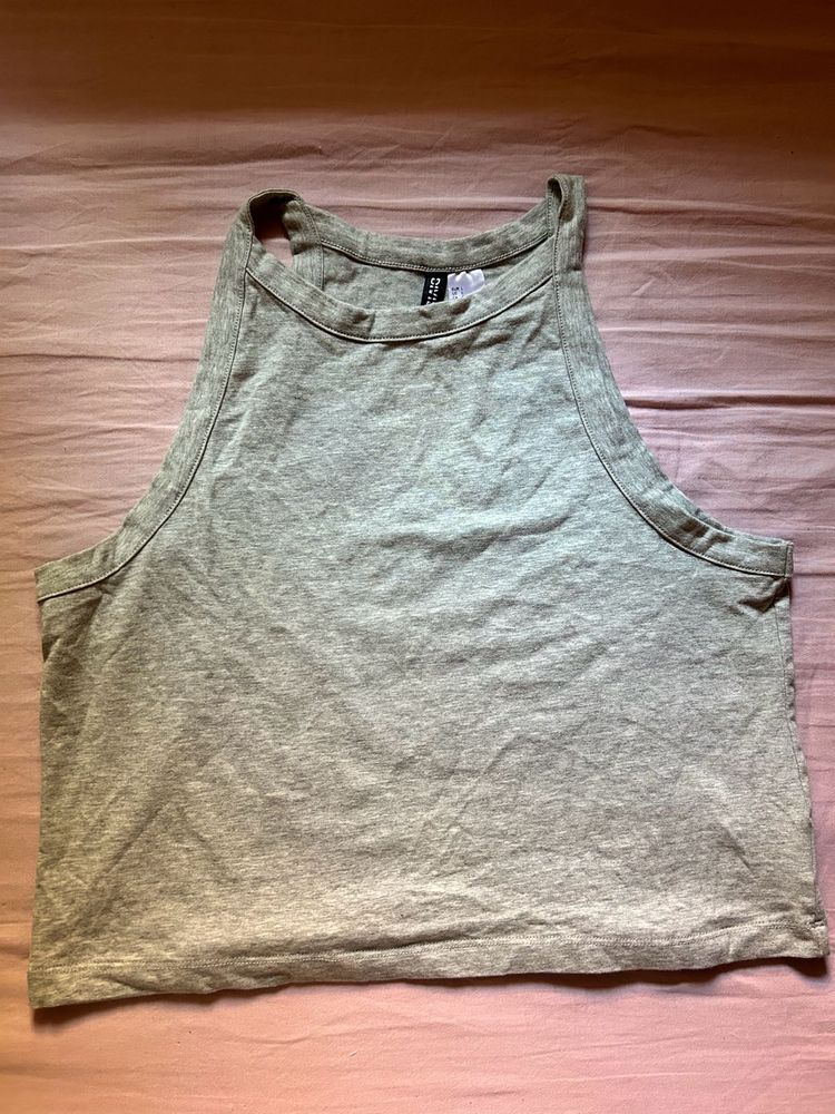 Gray H&amp;M Tank Top