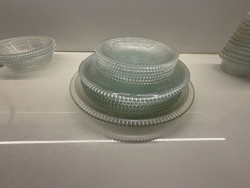 Elegant Glass Dinnerware Plates