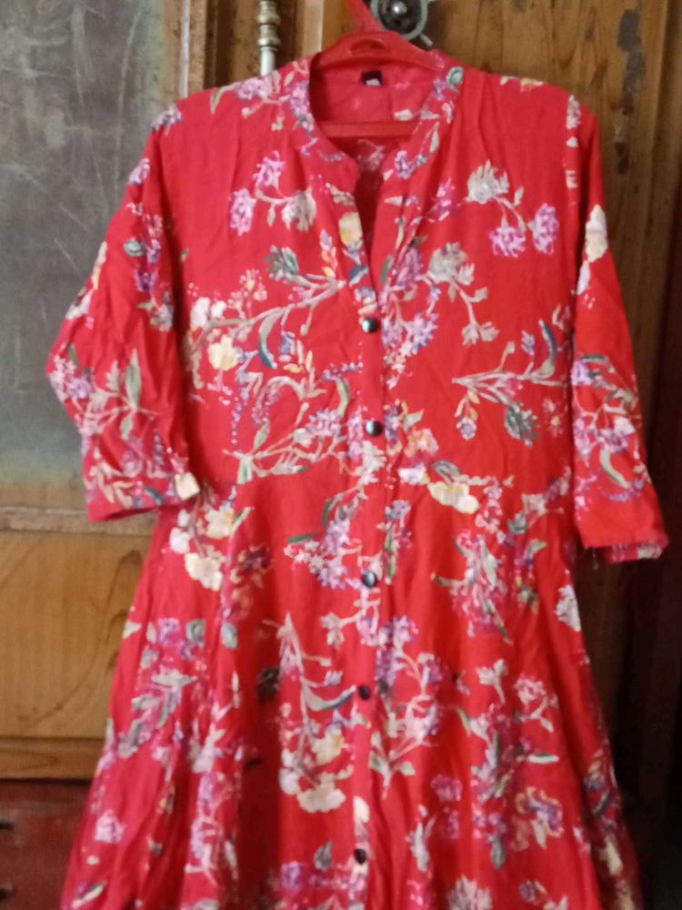 Beautiful multi Floral Kurta xxl