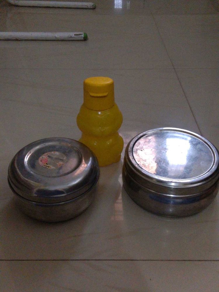 Stainless Steel Lunch Boxes &amp; Water Bottle