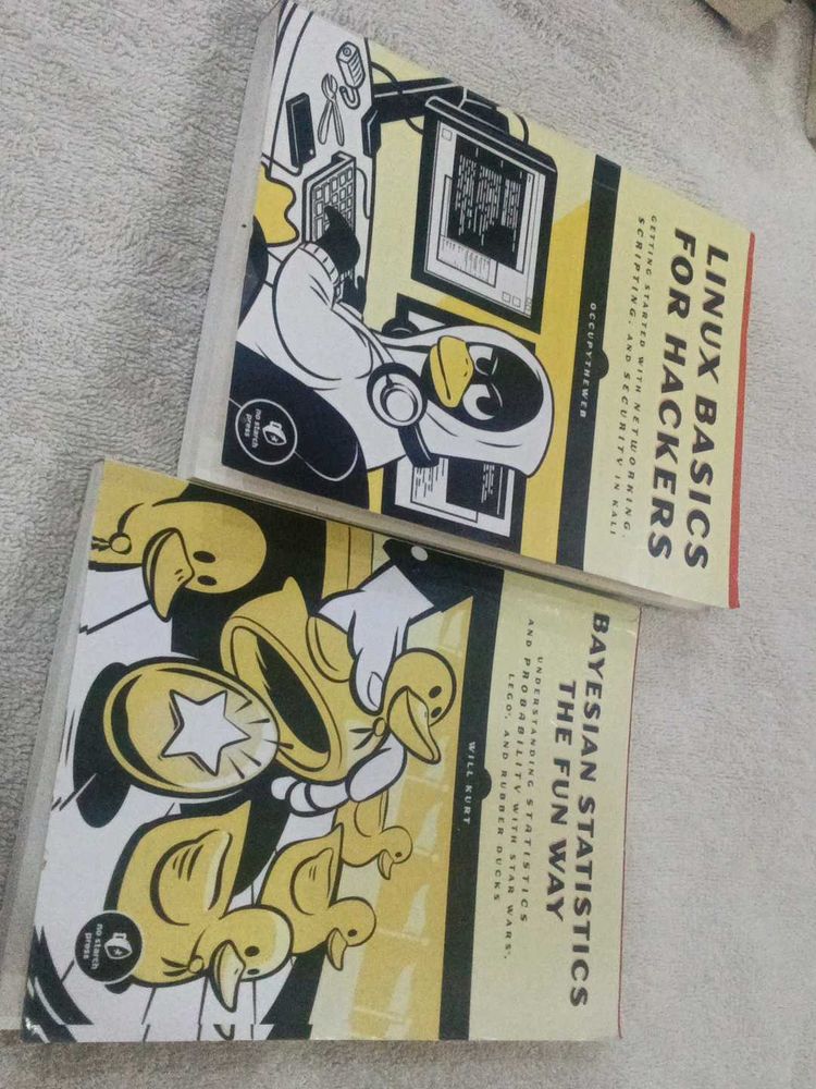 2 Books: Linux Basics &amp; Bayesian Statistics