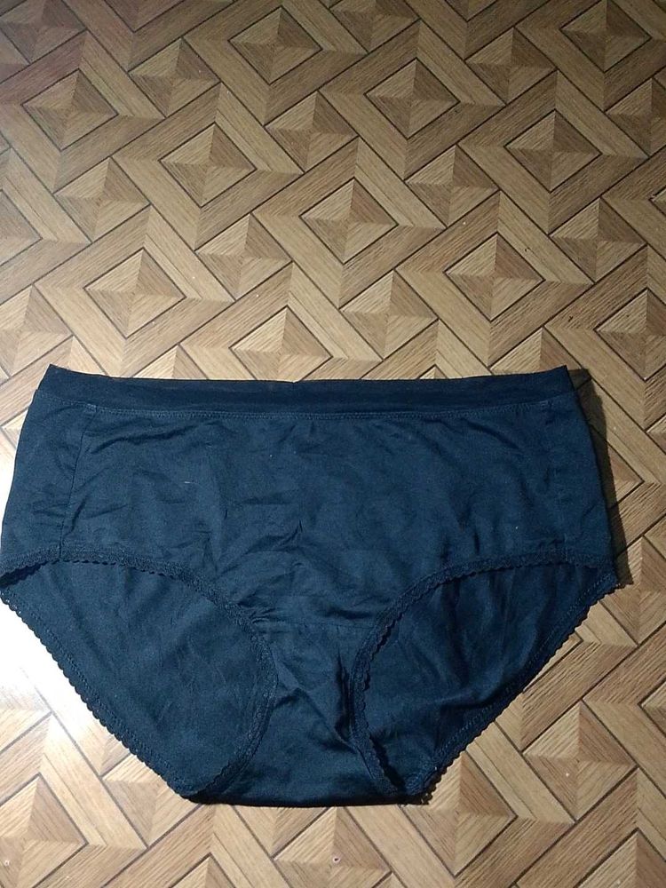 Black Cotton Briefs