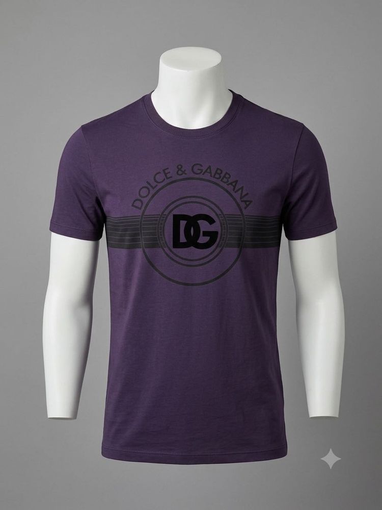 Dolce &amp; Gabbana Purple XL size T-Shirt
