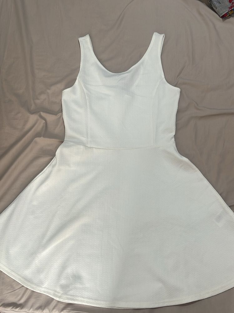 H&amp;M White Dress