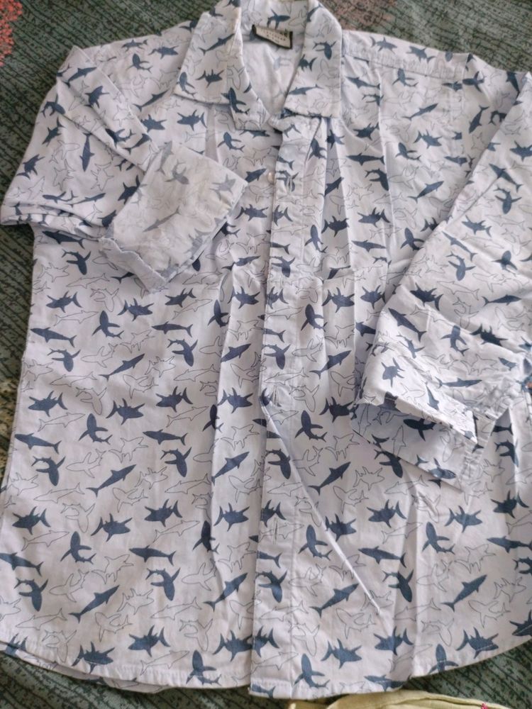 Cotton Shirt For Boys