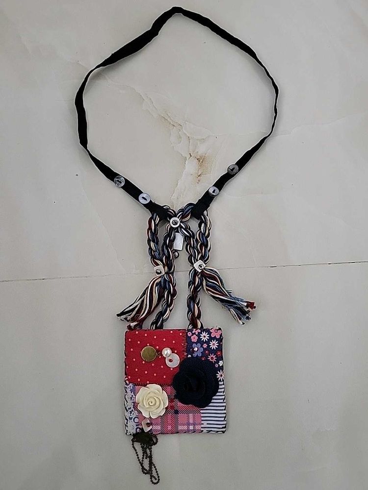 Braided Yarn Necklace