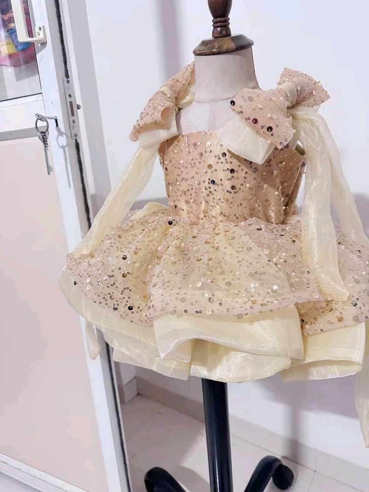 Sparkly Party Dress for first birthday