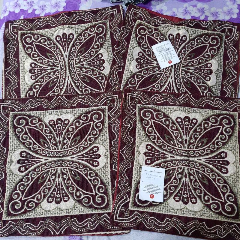 Set of 4 Cushion Covers