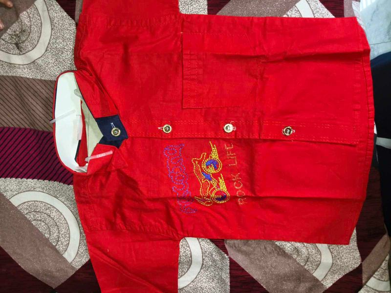 Red Rock Life Embroidered Shirt