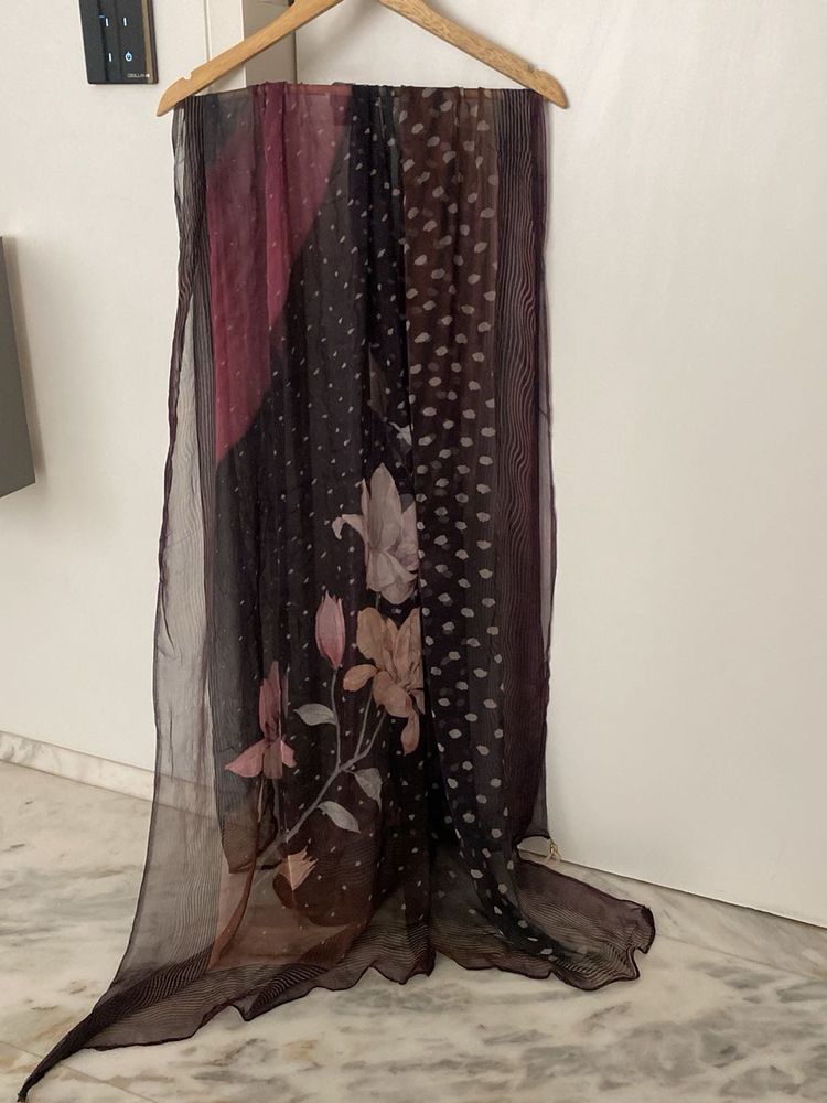 Designer Floral Dupatta