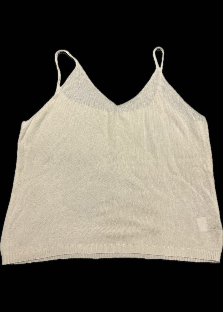 Sheer V-Neck Camisole Top