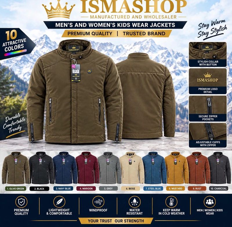 Men's &amp; Women's Trendy Jacket