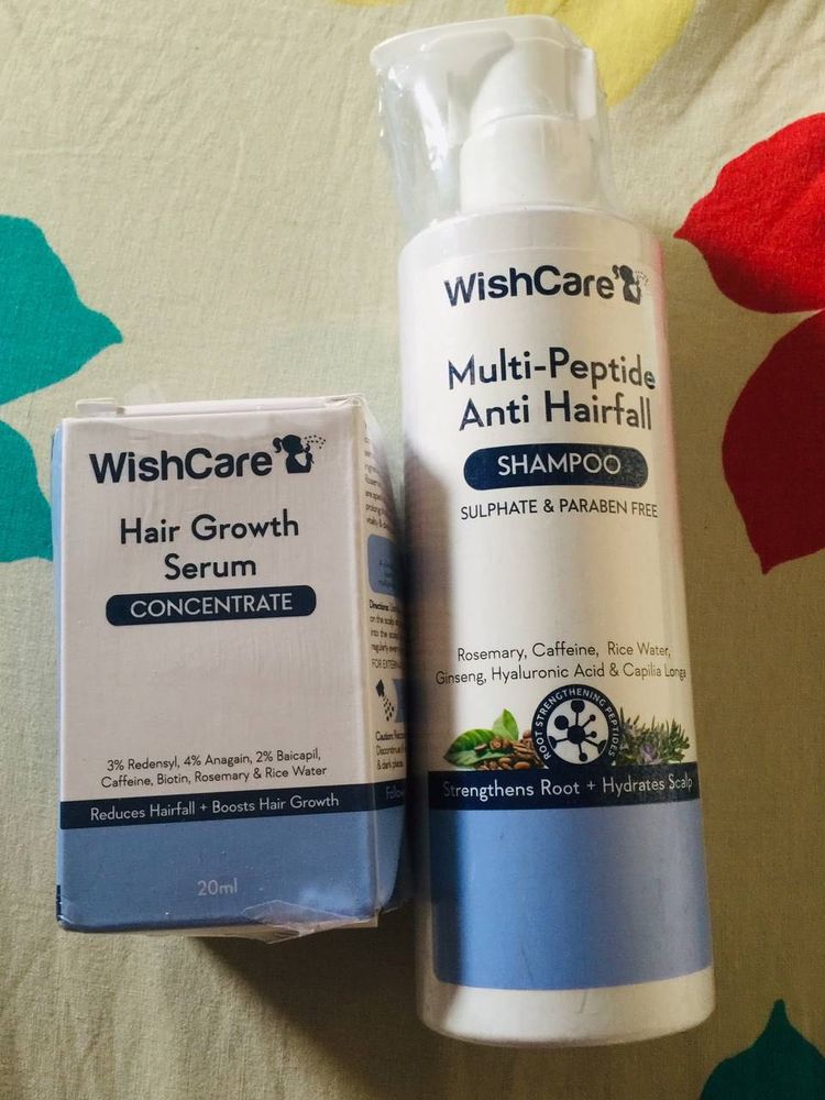 😍WishCare Combo Shampoo &amp; HairGrowth Serum