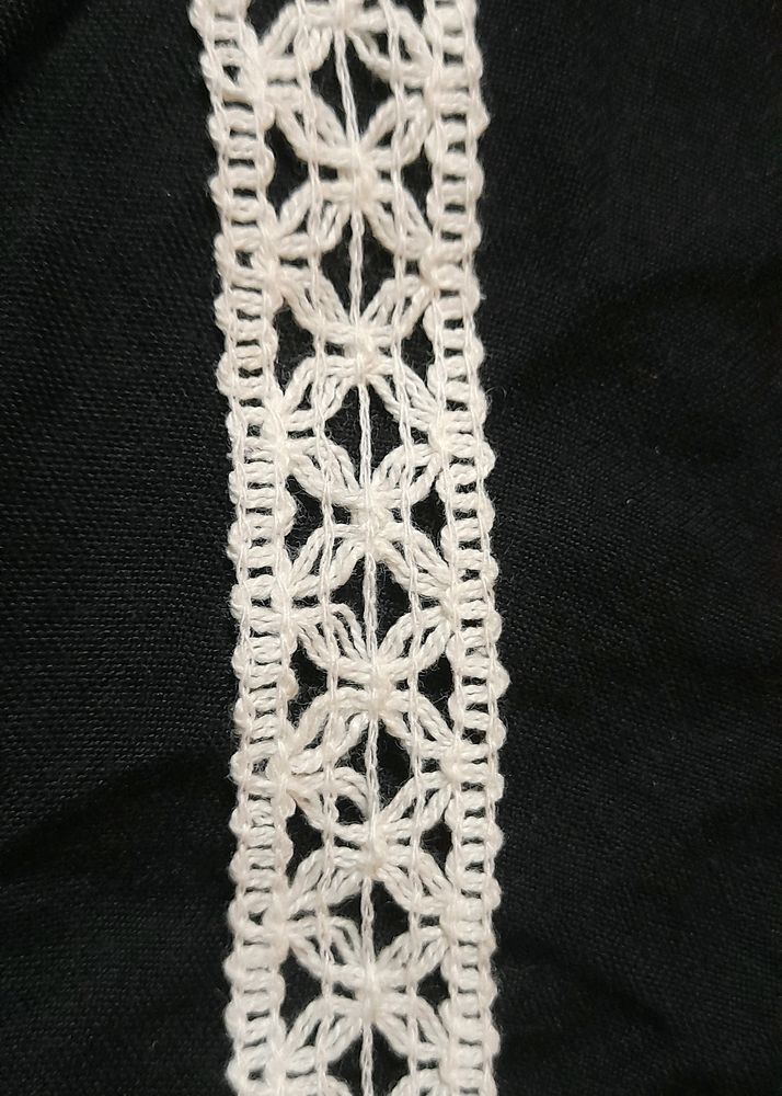 Joiner Cotton Dyable Lace 10/- Per Meter