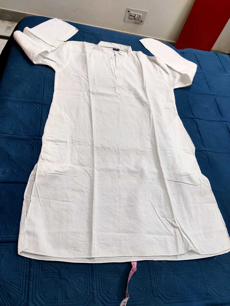 Men's White Kurta