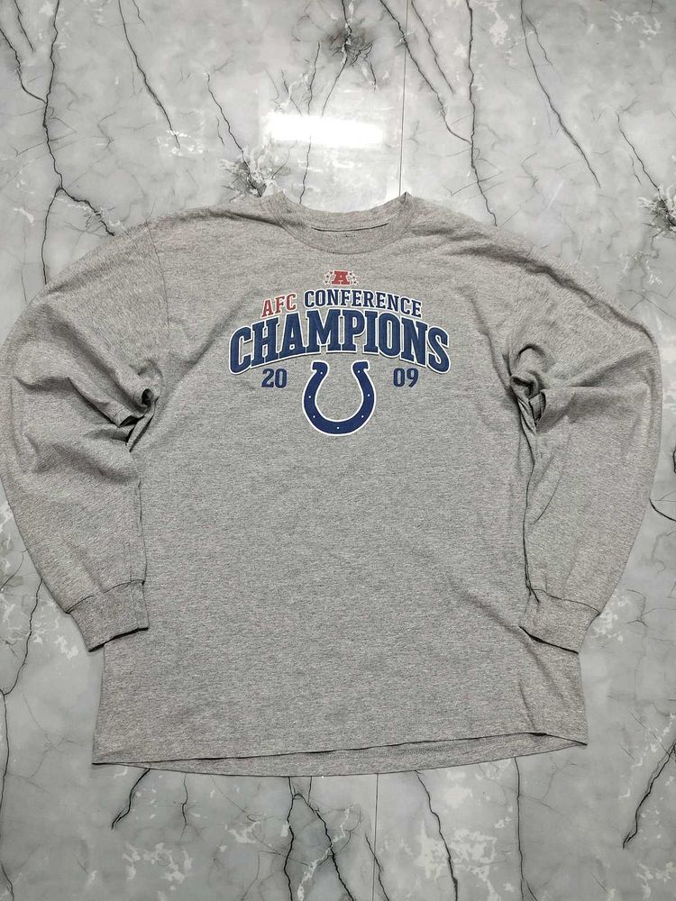 Reebok Colts AFC Champions Long Sleeve Tee